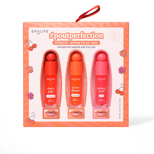My Spa Life - PoutPerfection Lip Gloss Trio Christmas Holiday Gift Set