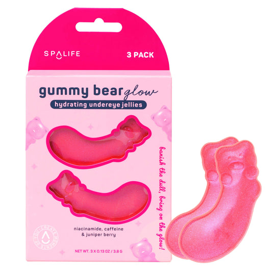 My Spa Life - Gummy Bear Glow Hydrating Undereye Masks - 3 Pairs