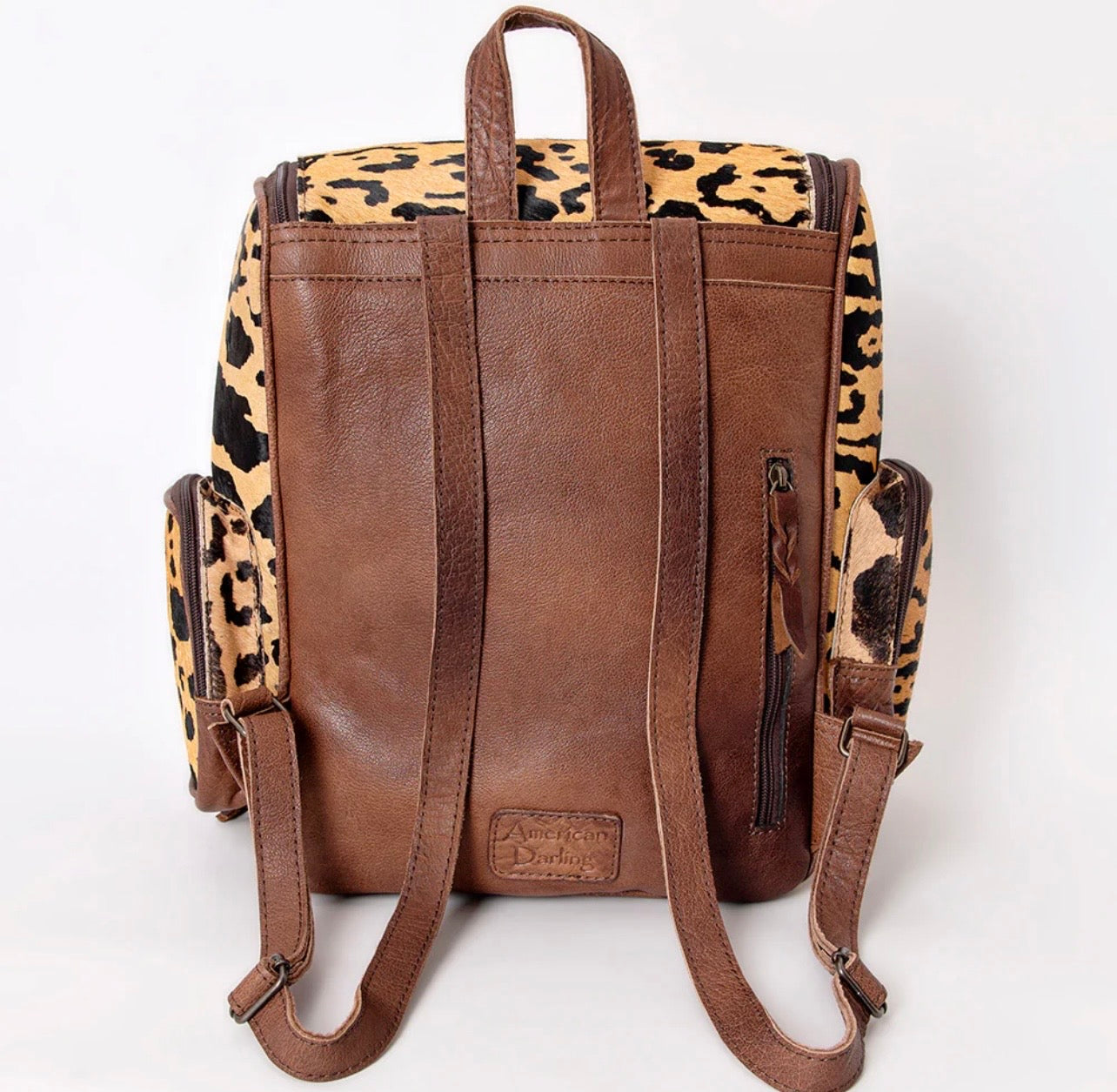 Leopard HOH Leather BAG/backpack AD