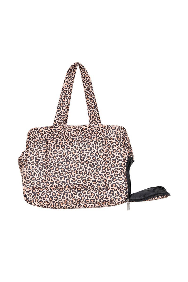Leopard Overnight Bag