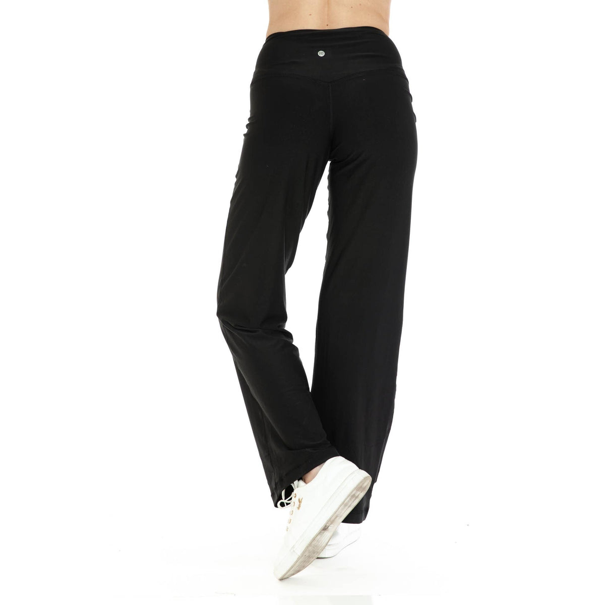 Navy Wide Leg Activewear Pants
