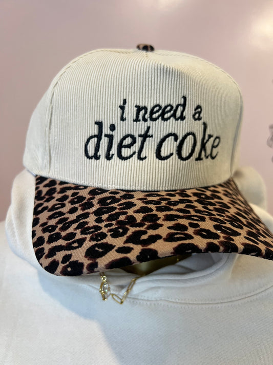 I need a Diet Coke