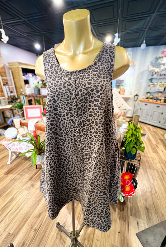 Wild side mini dress