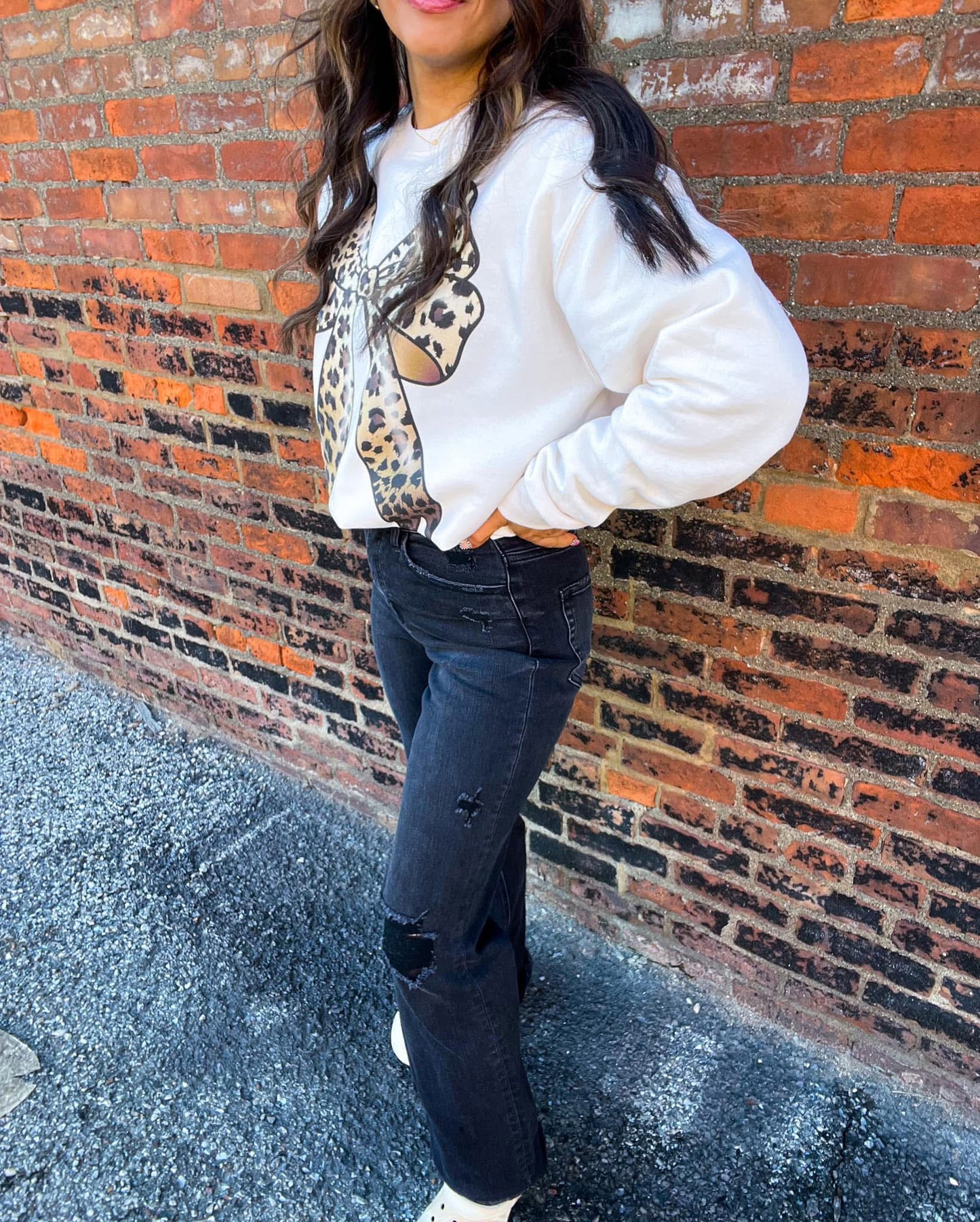 Vervet Black out jeans