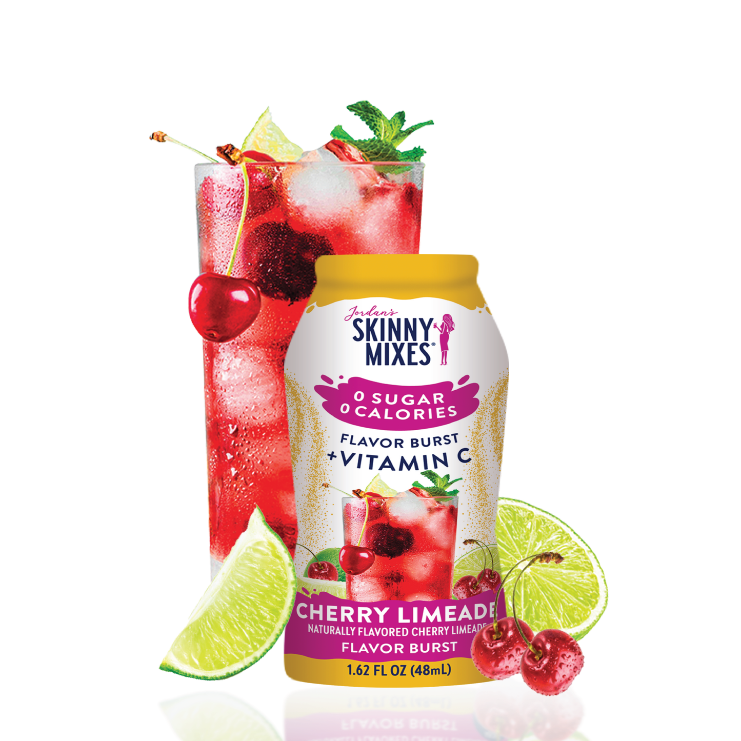 Jordan's Skinny Mixes - Flavor Burst - Sugar Free Cherry + Antioxidant