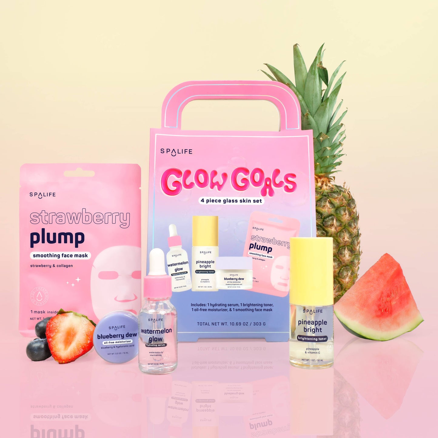 My Spa Life - Glow Goals Skincare Gift Set – 4pc