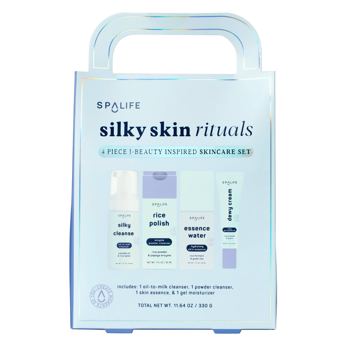 My Spa Life - Silky Skin Rituals 4pc K-Beauty Inspired Skincare Gift Set